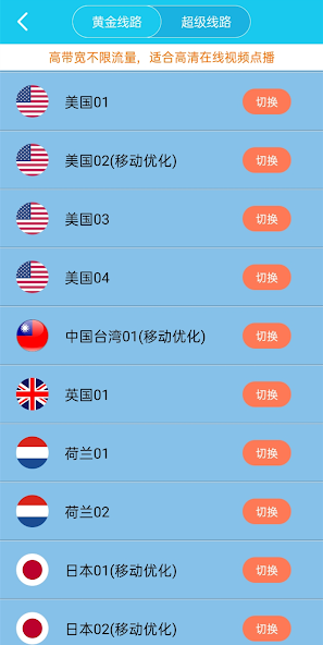 旋风永久免费外网加速器下载2024年android下载效果预览图